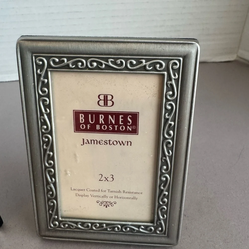 Burnes of Boston Elegant Silver Frames